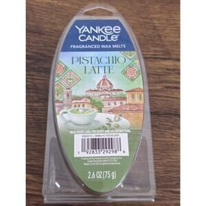 Yankee Candle Pistachio Latte Wax Melts 2.6 oz Fragrance Melt New